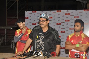 CCL 4 Telugu Warriors Match Practice and Press Meet